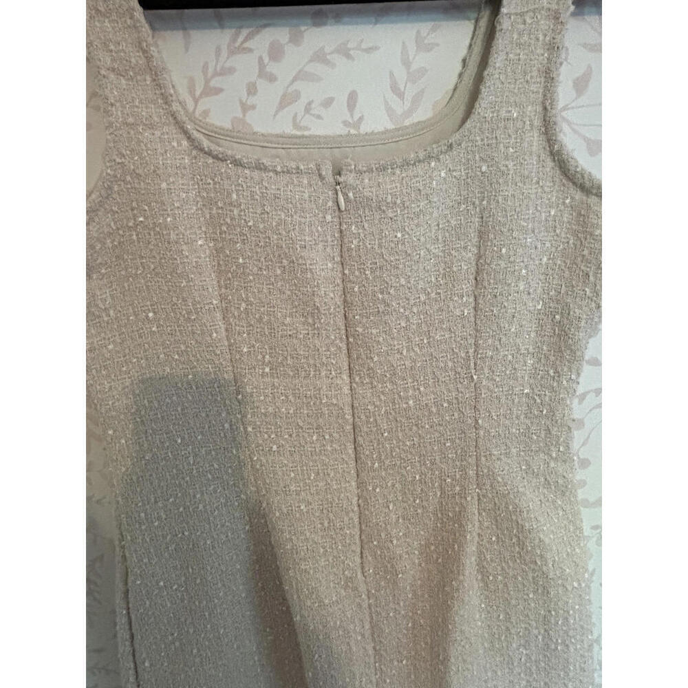 NWT Elegant THIRTY/THIRTY Tweed Tank Dress - Picture 6 of 7